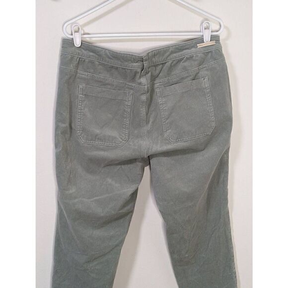 Pilcro and the Letterpress by Anthropologie Light Green Corduroy Pants - Size 16 - Picture 5 of 8